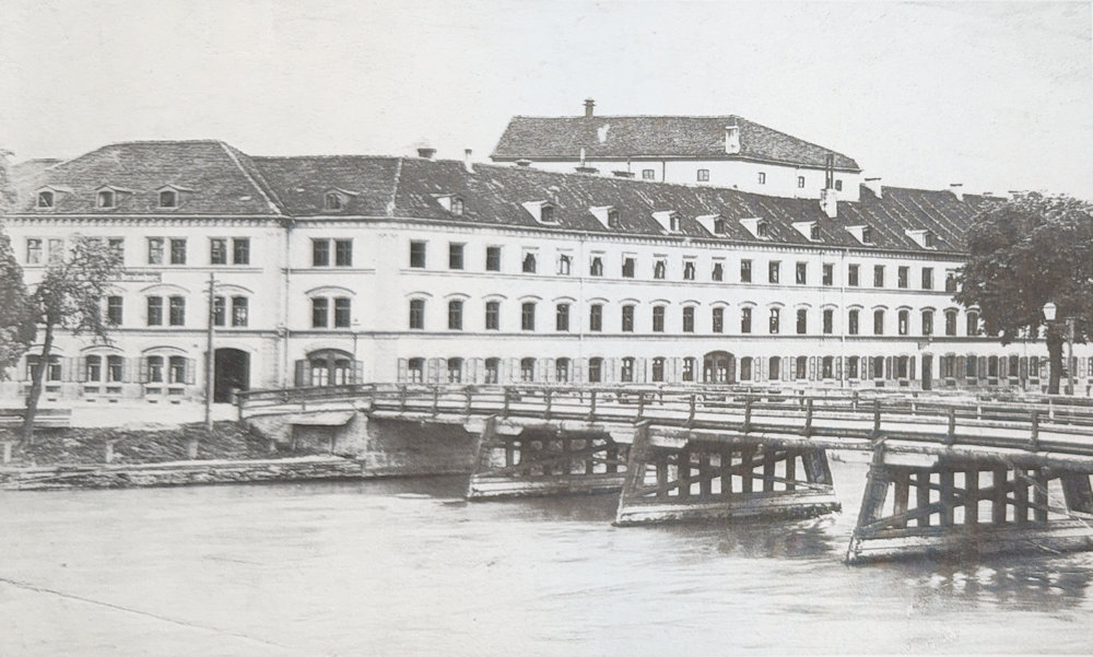 Ländbrücke vor 1901